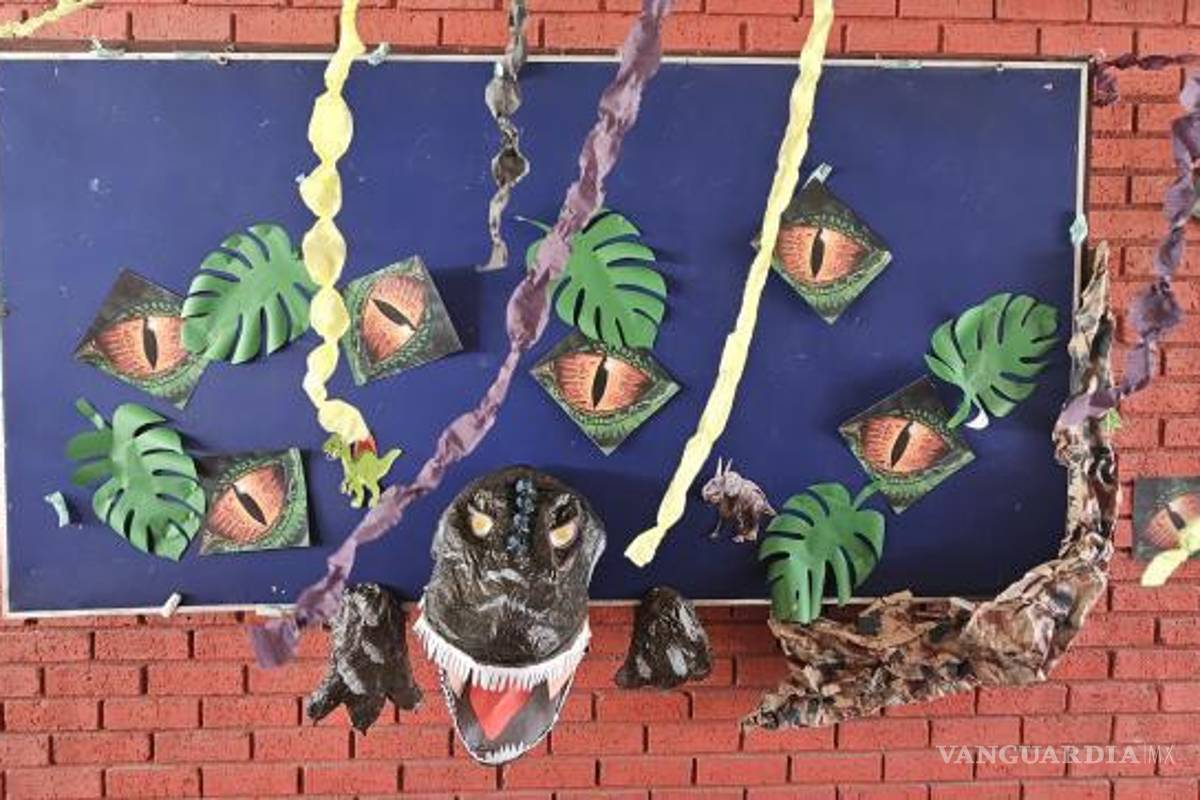 $!La temática de dinosaurios llenó de color y alegría las aulas, motivando a los pequeños en su día.