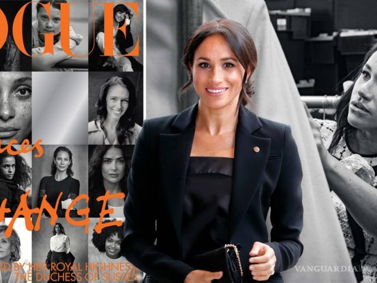 $!Megan Markle saca su lado feminista como editora invitada de Vogue… ¡y le llueven críticas!