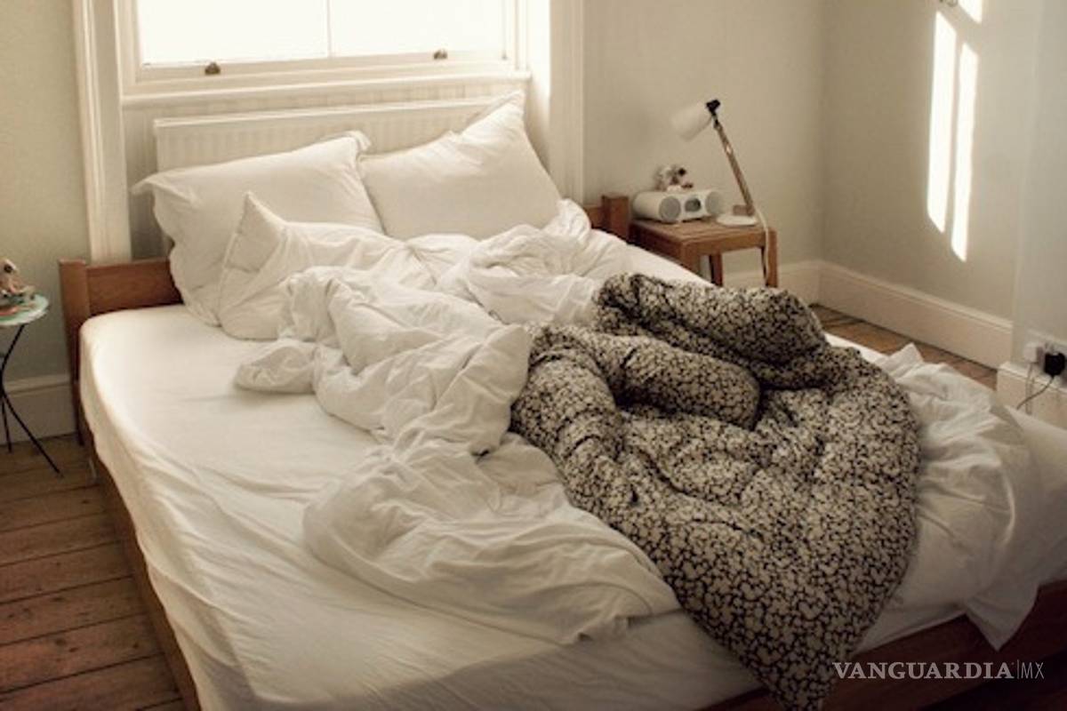 Tender la cama es perjudicial para la salud