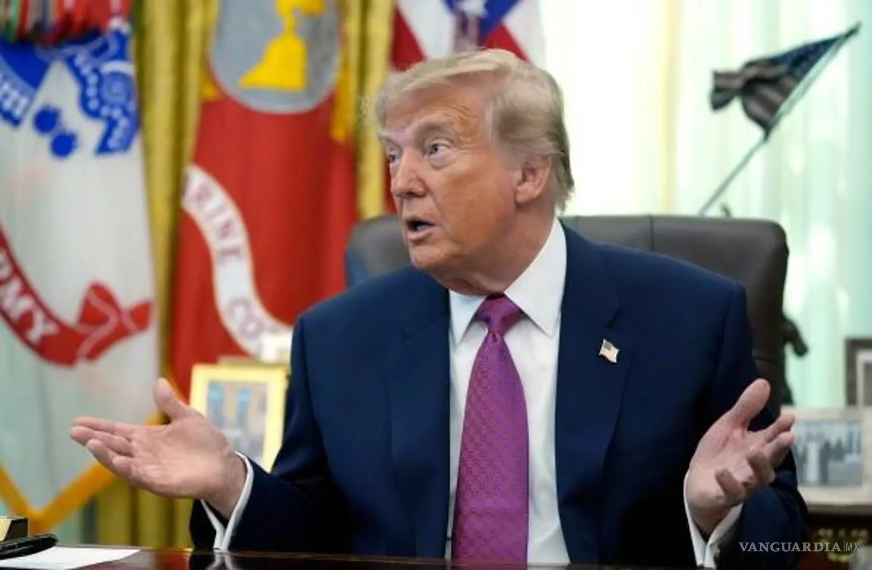 $!Trump, de 80 años, no aclaró que el video de 10 segundos publicado en su cuenta de Truth Social fue generado por inteligencia artificial.