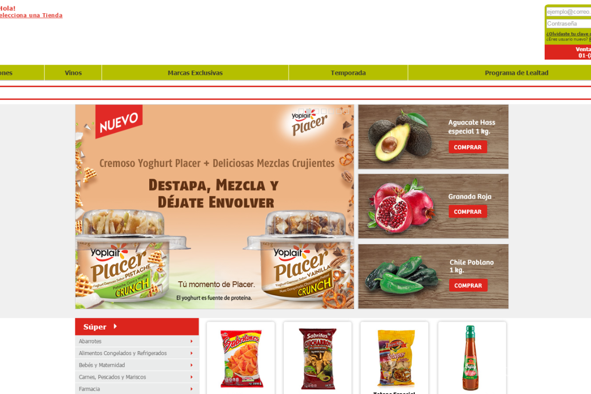 Soriana entra a la venta por Internet