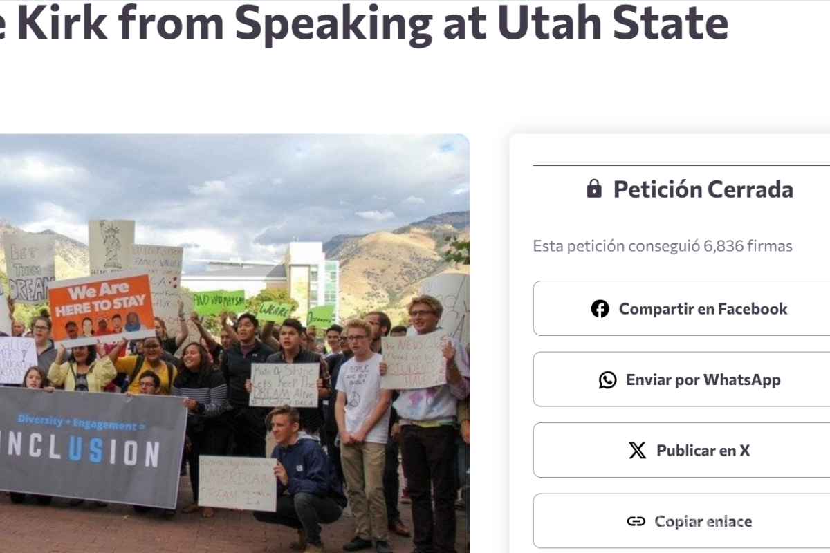 $!Change.org Charlie Kirk