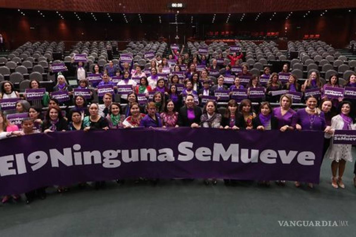 Diputadas se suman al paro nacional del 9 de marzo