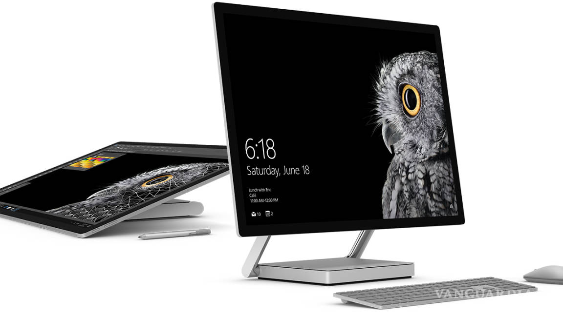 Llega Surface Studio de Microsoft, ordenador 'all-in-one', para competir con iMac