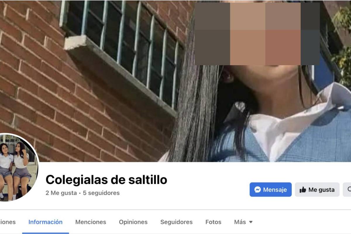 Páginas de Facebook exponen a menores de Saltillo en este regreso a clases