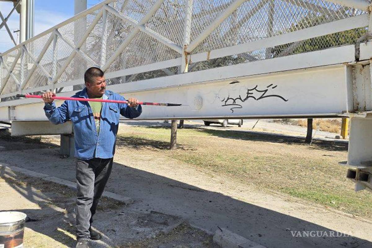 Refuerza Alcaldía de Torreón acciones para el retiro de graffiti