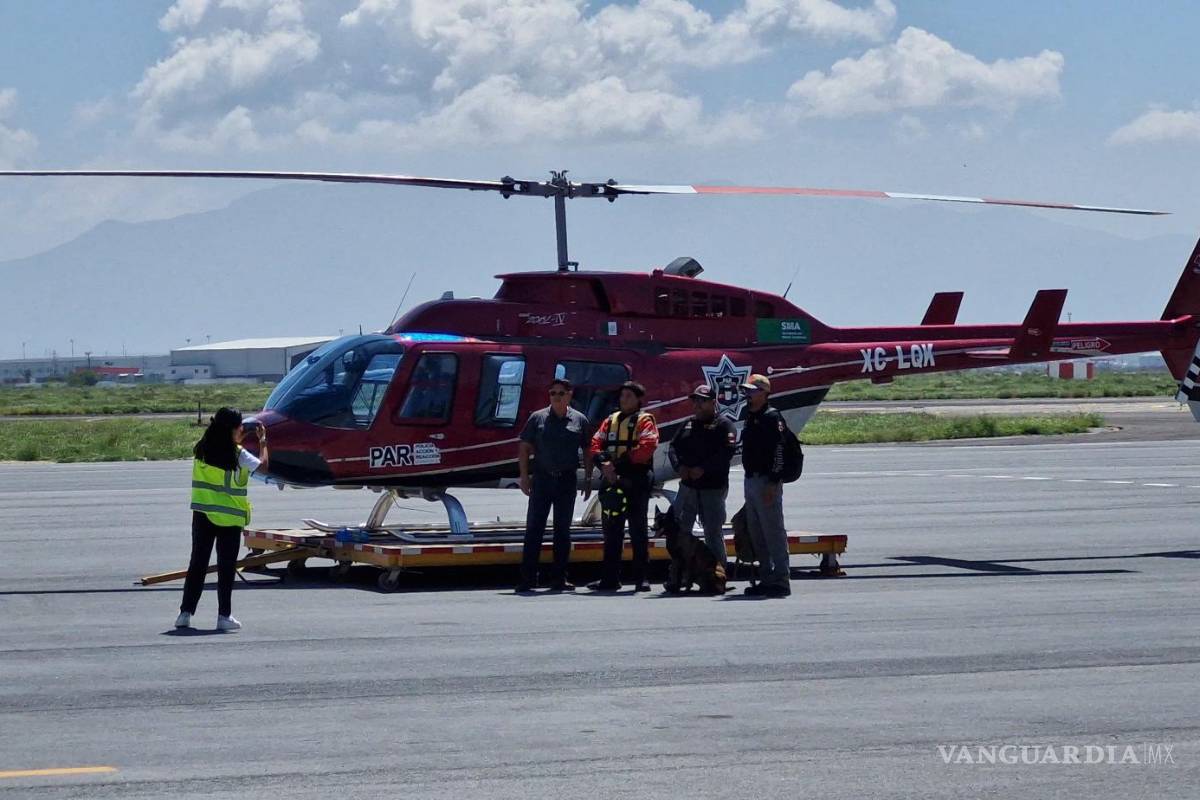 Refuerzan elementos de PCNL búsqueda de cuerpo en río de Ramos Arizpe, en Coahuila