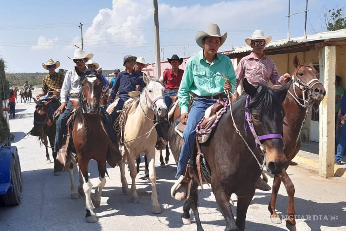 Con cabalgata en General Cepeda, Coahuila, activistas luchan por la defensa del agua del arroyo San Miguel