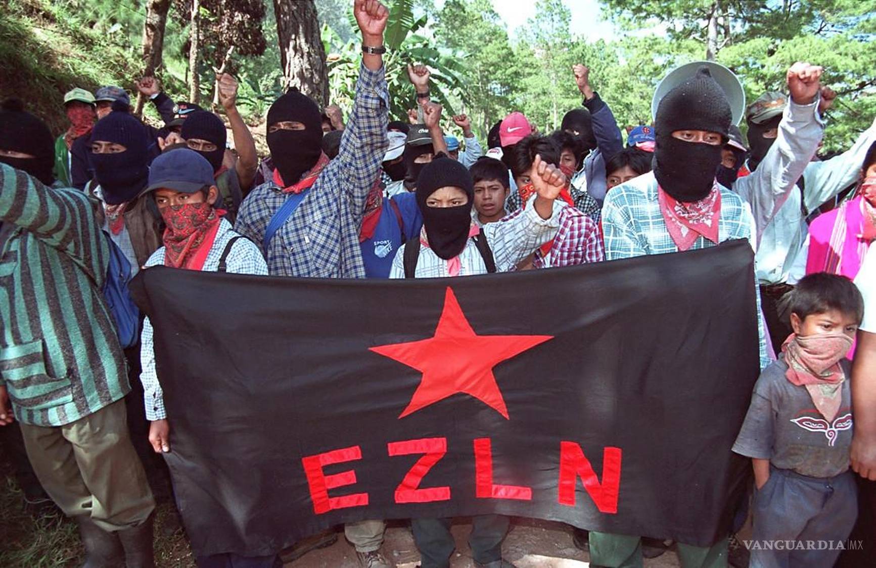 $!La movilización zapatista provocó un mes de caos en el arranque de 1994.