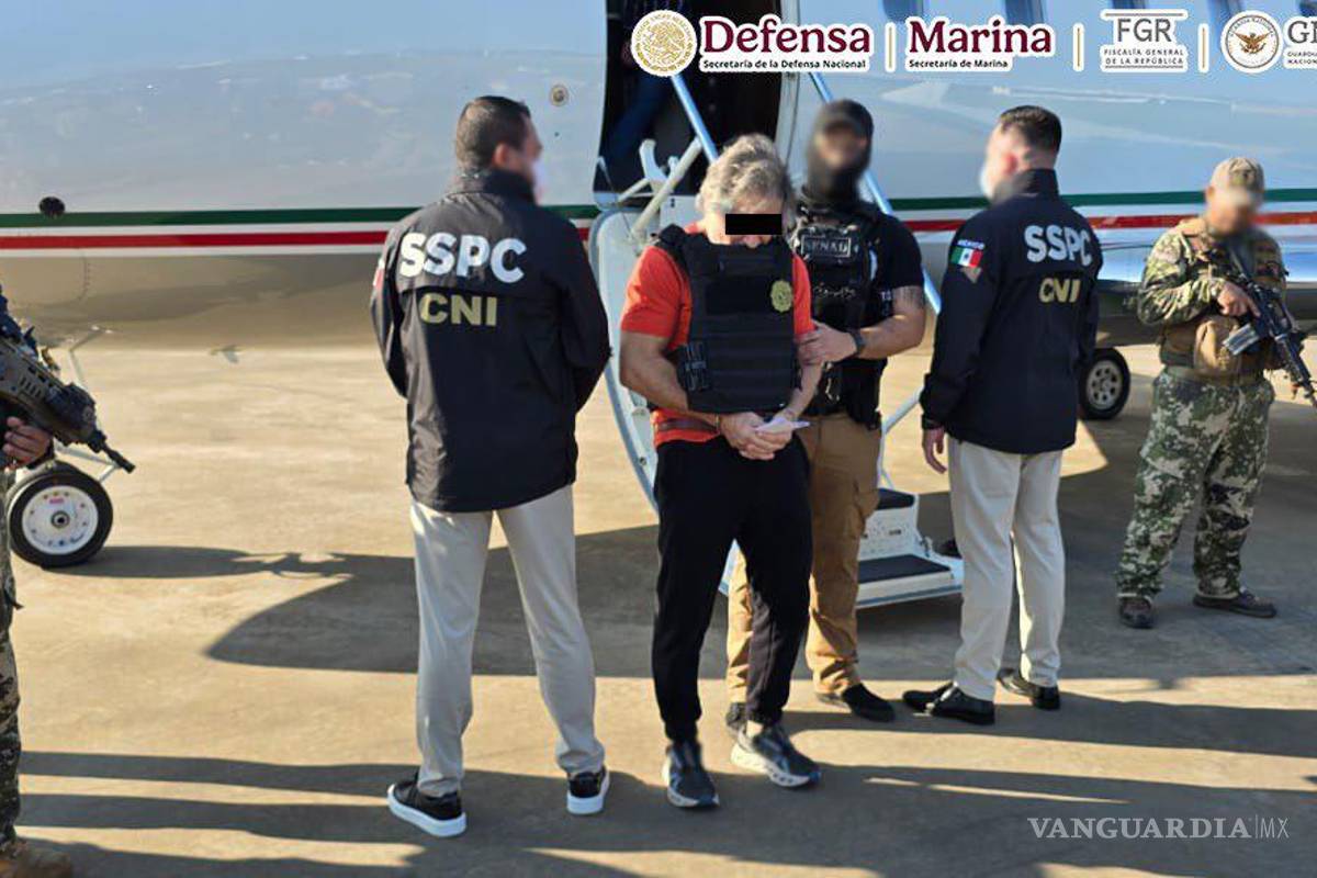 Extraditan a Hernán Bermúdez Requena a México; lo ingresarán a Almoloya