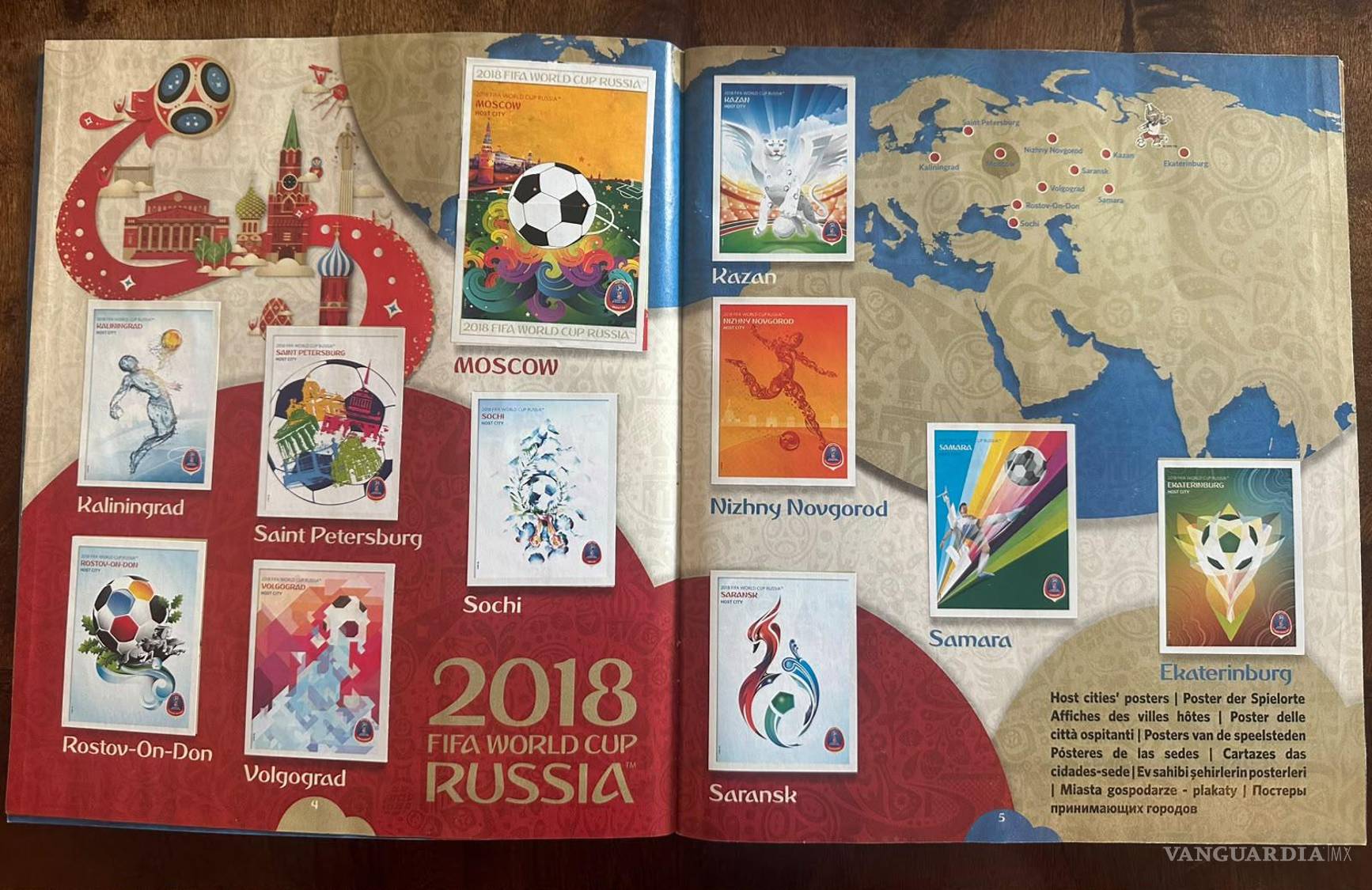 $!El álbum del Mundial de Rusia 2018 marcó un punto de cambio en la colección de José Ángel Rodríguez Canales, al consolidar los intercambios de estampas a través de redes sociales.