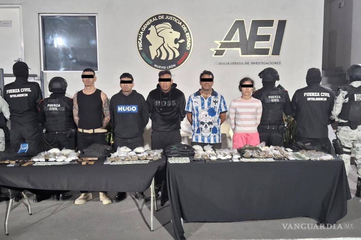Detienen a seis generadores de violencia, entre ellos un adolescente, en Nuevo León