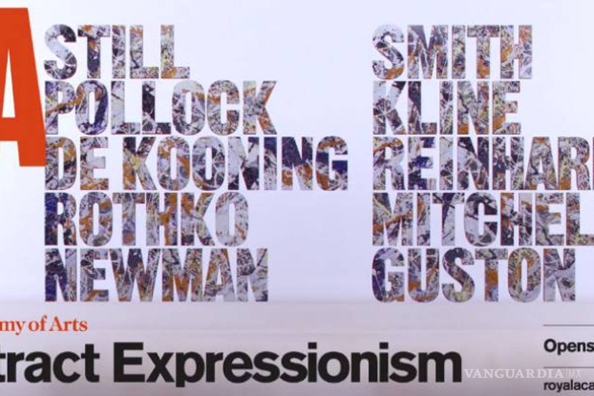 El expresionismo abstracto se exhibe en la Royal Academy de Londres