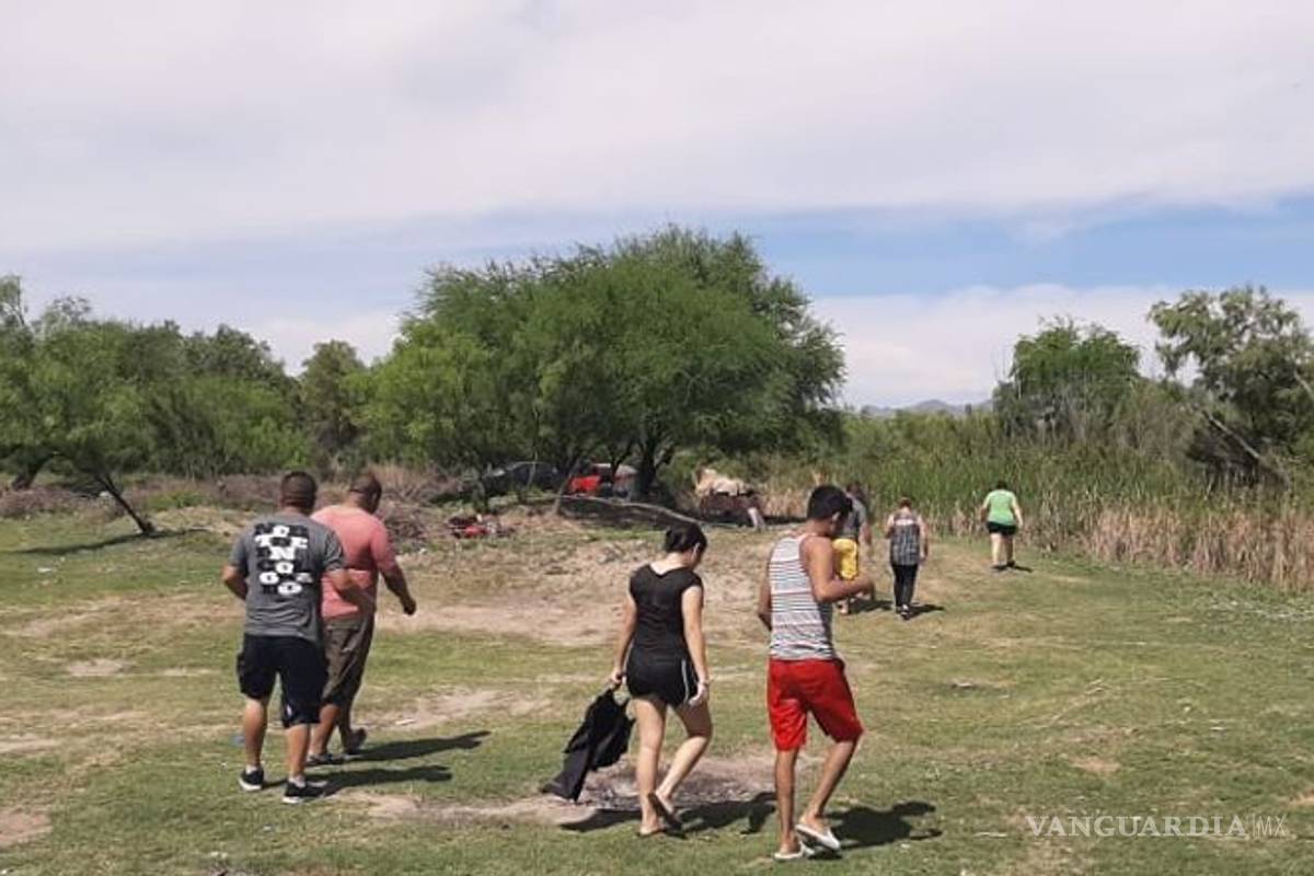 Prohiben acceso al río en Sacramento, Coahuila
