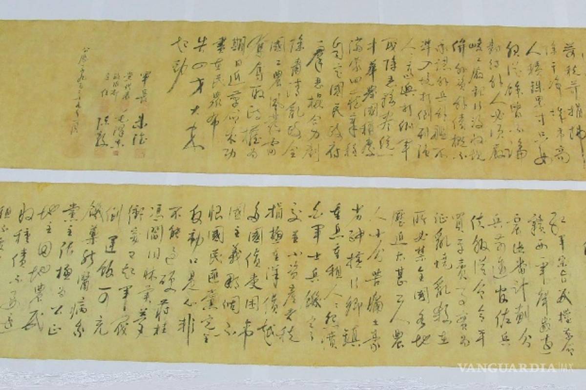 Insólito, un hombre rompe un manuscrito de Mao Zedong tasado en 297 mdd al creer que era falso