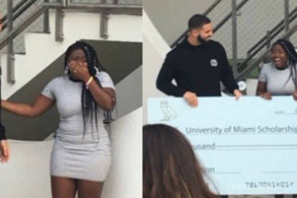 $!Drake sorprende en Miami con gira filantrópica