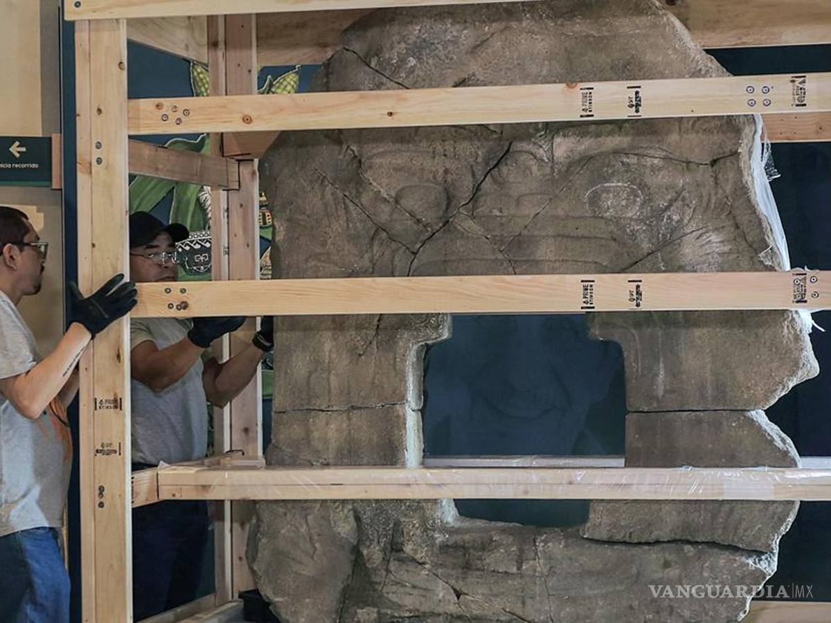 $!El monumento viajó el pasado 19 de mayo desde Denver, Colorado, en un avión de la Fuerza Aérea Mexicana