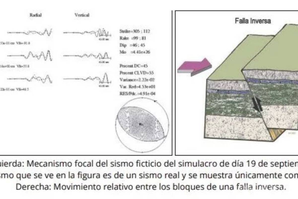$!SSN emite reporte especial del sismo hipotético por el megasimulacro 2019