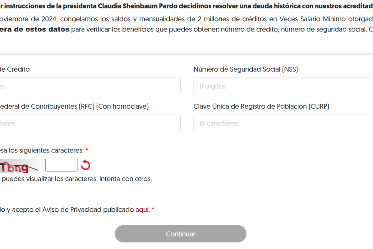 $!¿Cómo saber si mi crédito Infonavit está congelado? CURP, NSS y RFC son claves; así puedes hacerlo