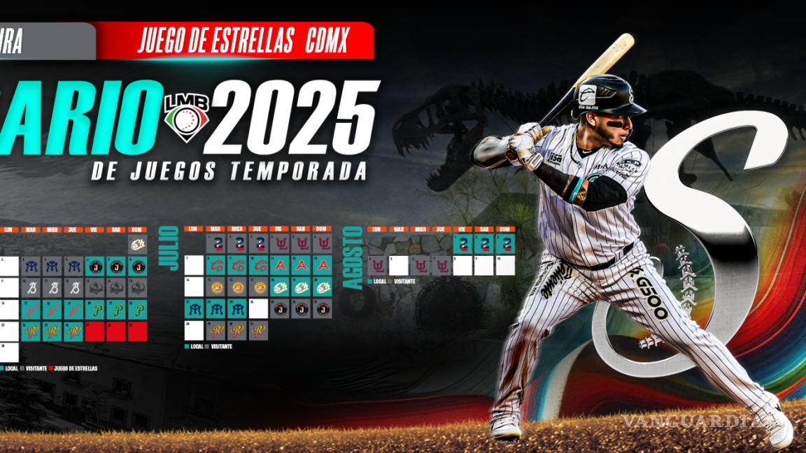 ¡Una temporada histórica! Listo el calendario de Saraperos para 2025 en el marco del 55 aniversario del equipo