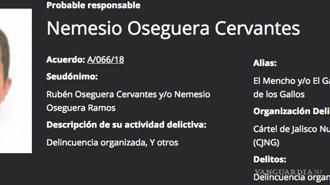 $!'El Mencho', 'El Mayo' y 'El Azul'... ¿cuánto dinero ofrecen por la captura de estos líderes del narco?