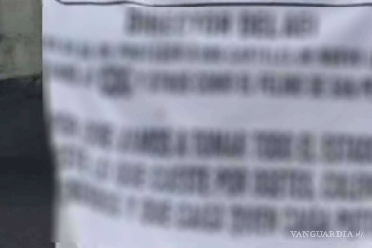 'Vamos a tomar todo el estado'... con 11 narcomantas del Cártel Jalisco Nueva Generación anuncia su llegada a Nuevo León