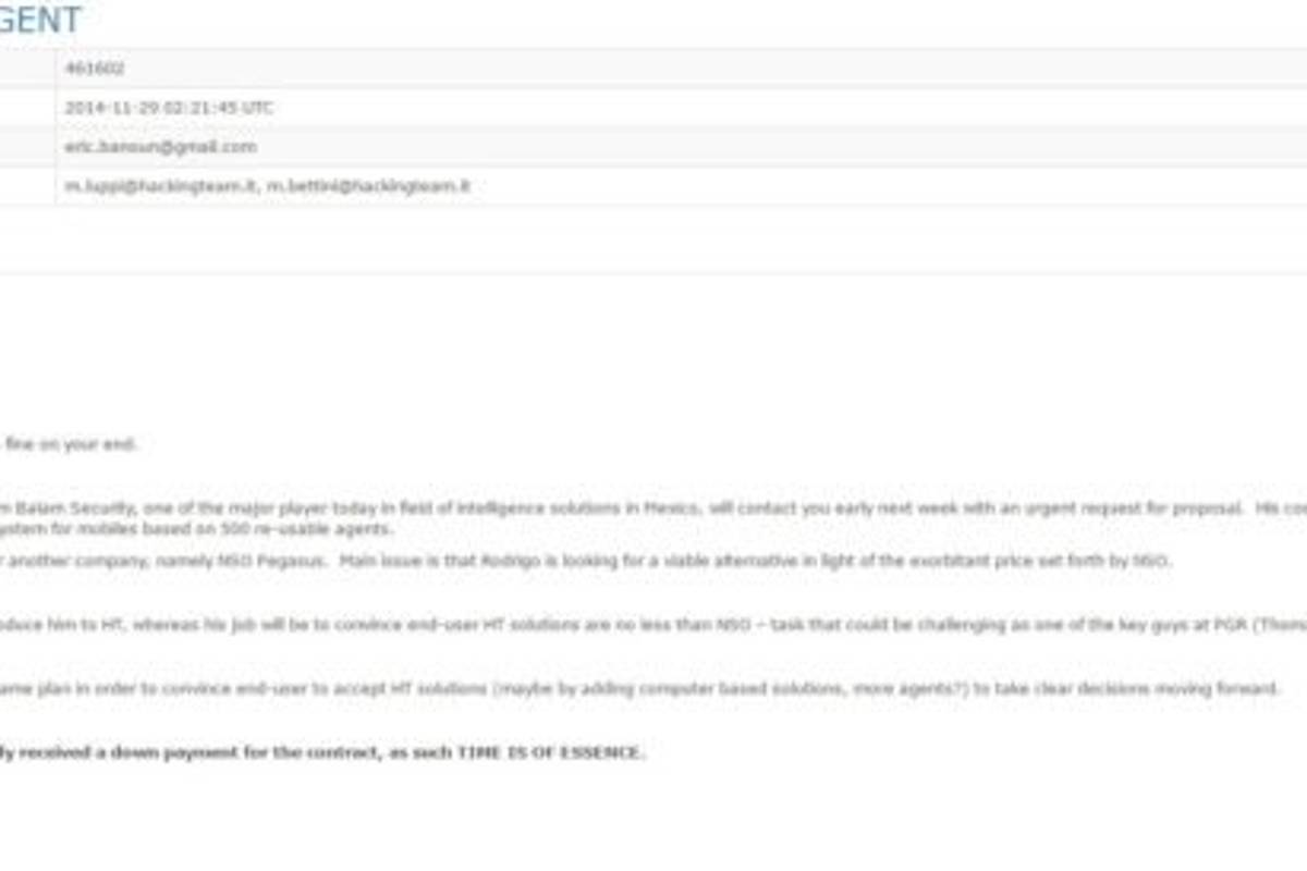 $!Correos revelan cómo vendieron Pegasus al gobierno de Peña Nieto