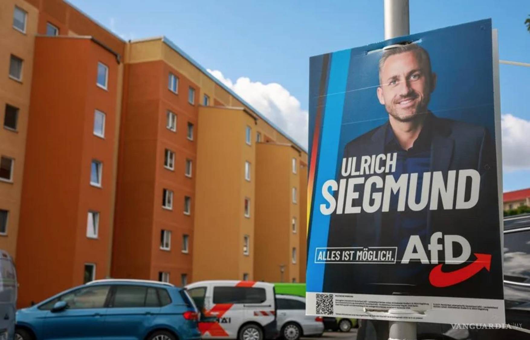 $!El partido AfD es prorruso y antimigratorio, y apoya medidas como la prohibición de las banderas arcoíris en las escuelas.