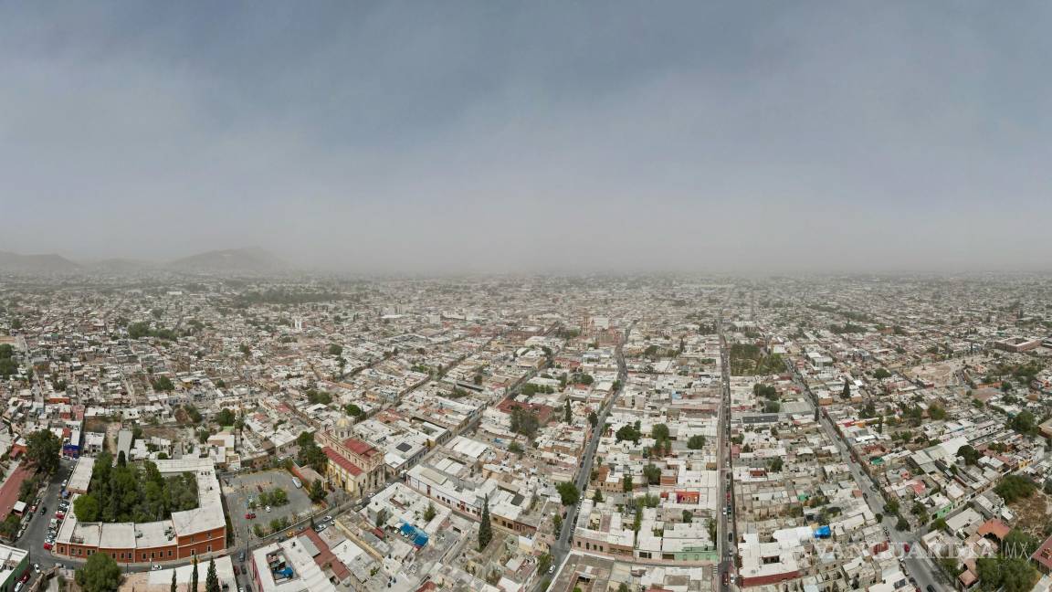 $!El viento en Saltillo ha elevado los niveles de PM2.5, partículas finas que afectan gravemente la salud, sobre todo en personas con enfermedades respiratorias.
