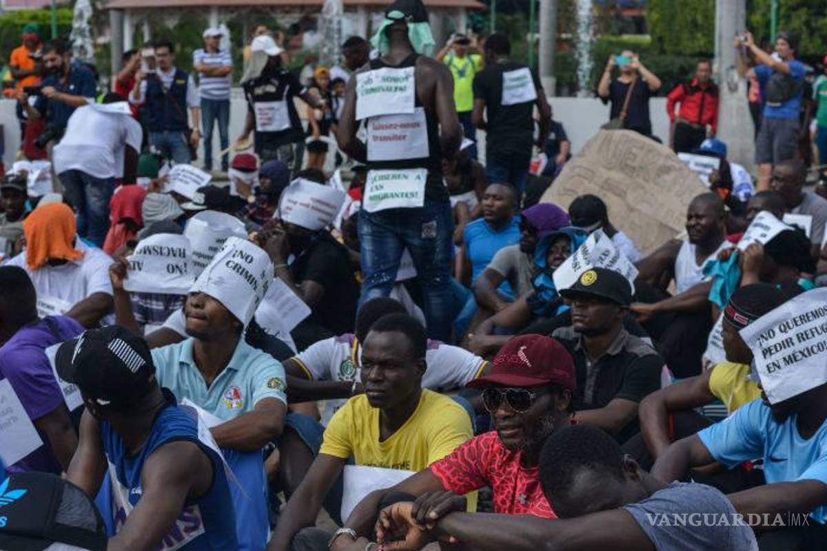 Se disparan más de mil 250% de detenciones de africanos en México