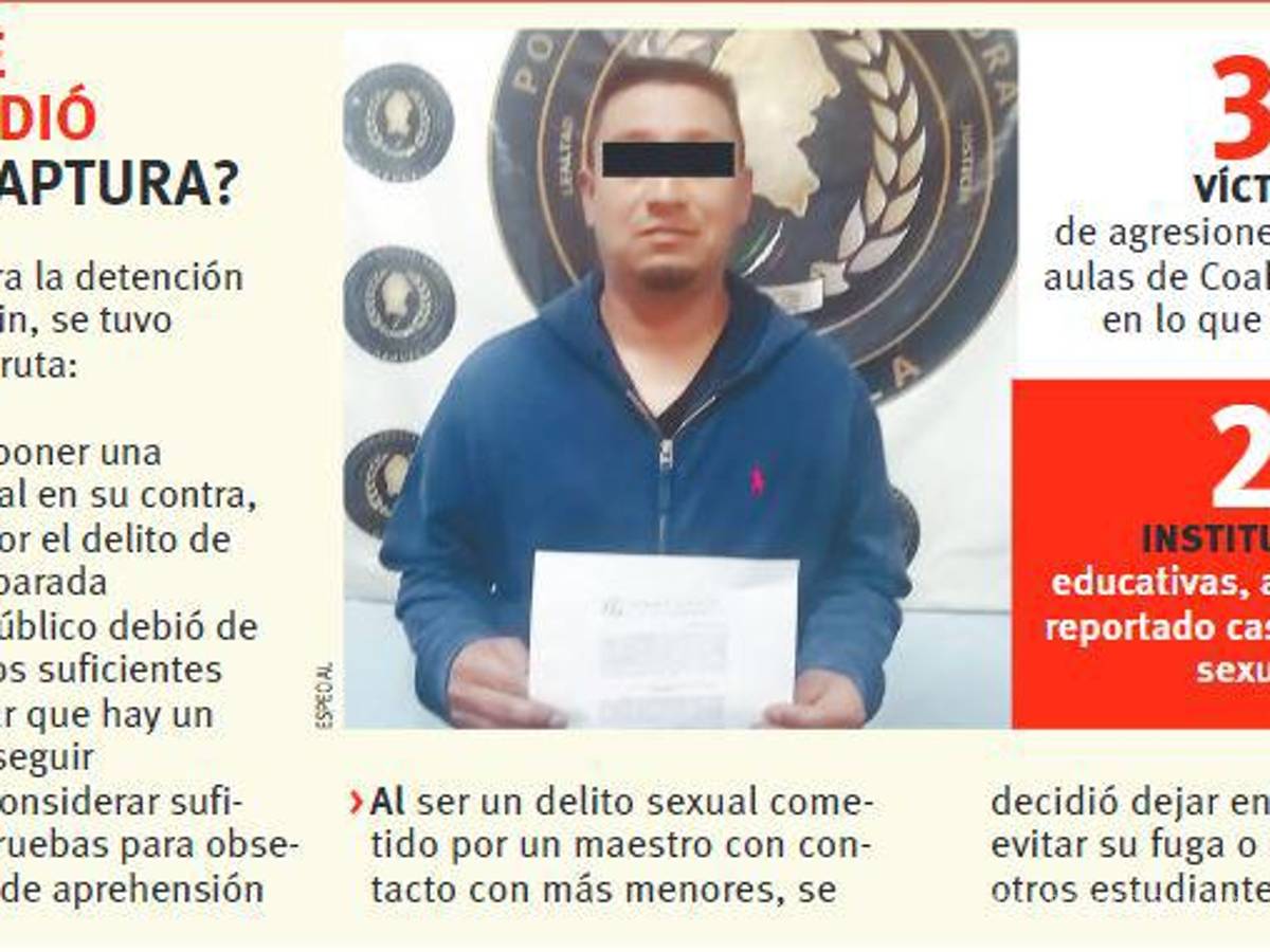 $!Detienen a profesor del colegio Americano de Saltillo acusado de violación