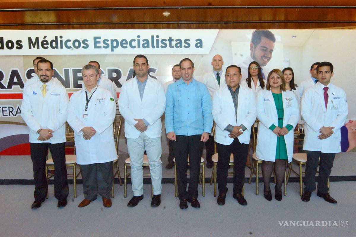Recibe Piedras Negras a 11 médicos especialistas