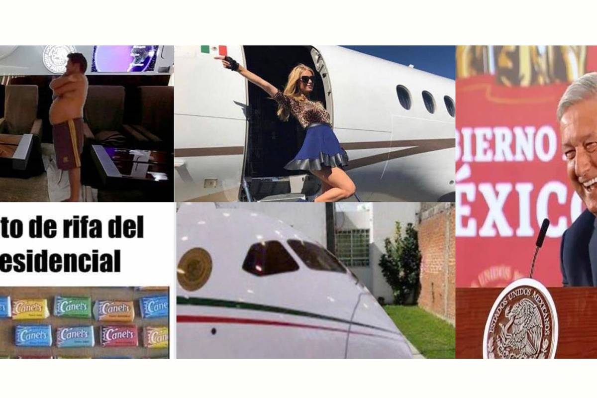 VIDEO: AMLO ríe a carcajadas por memes del avión presidencial