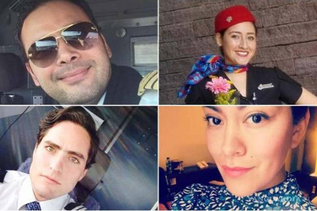 Esta es la tripulación del vuelo AM-2431 de Aeroméxico que se accidentó en Durango