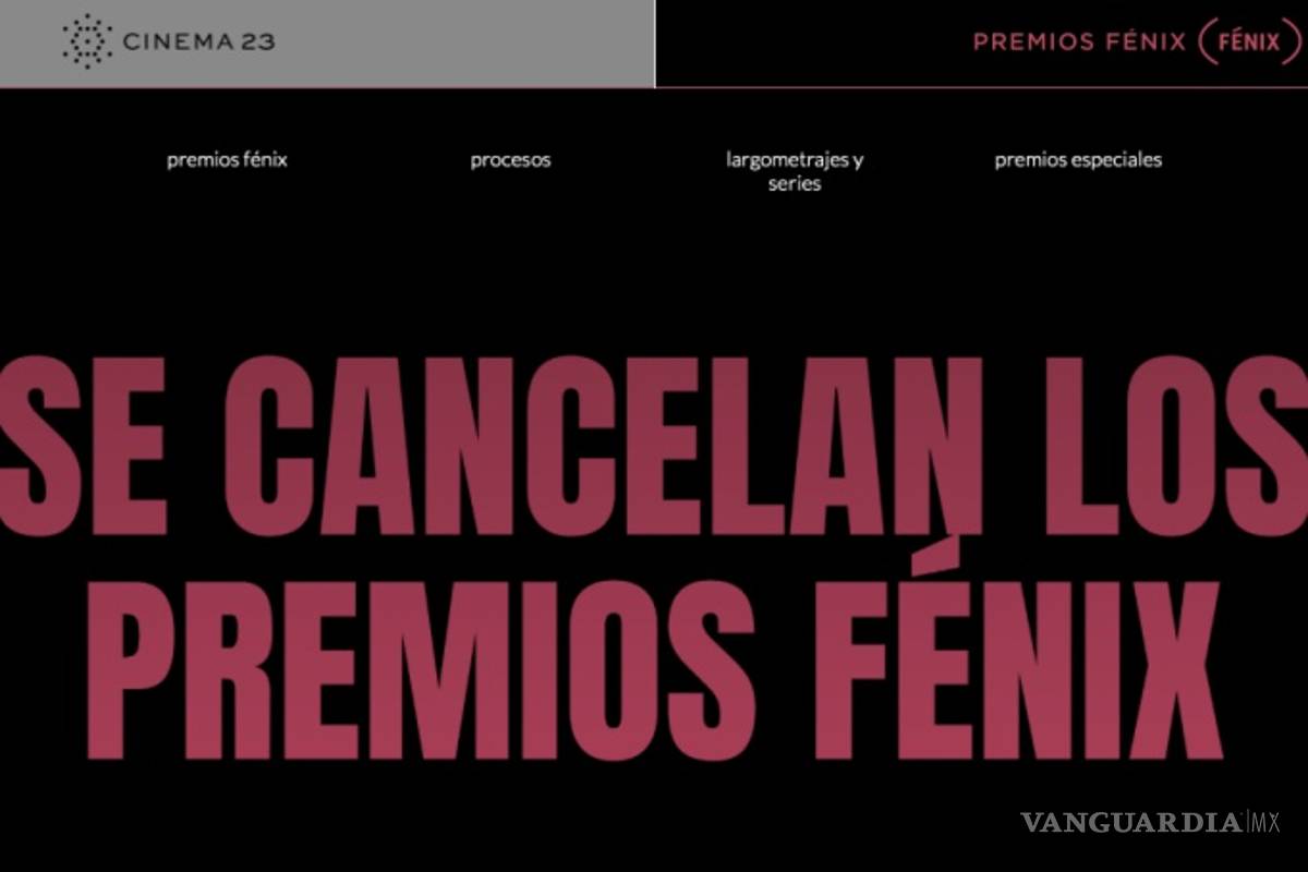 Cancelan los Premios Fénix de cine iberoamericano por falta de apoyo económico del gobierno mexicano