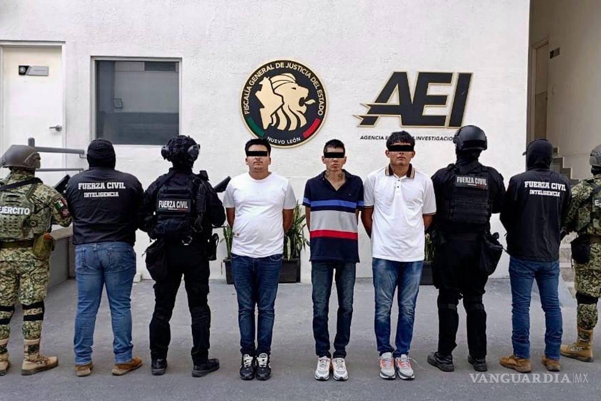 En Nuevo León, detienen a cuatro generadores de violencia, entre ellos, un menor de 15 años
