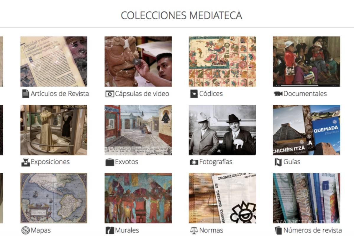 Lanza el INAH su Mediateca con el patrimonio cultural digitalizado