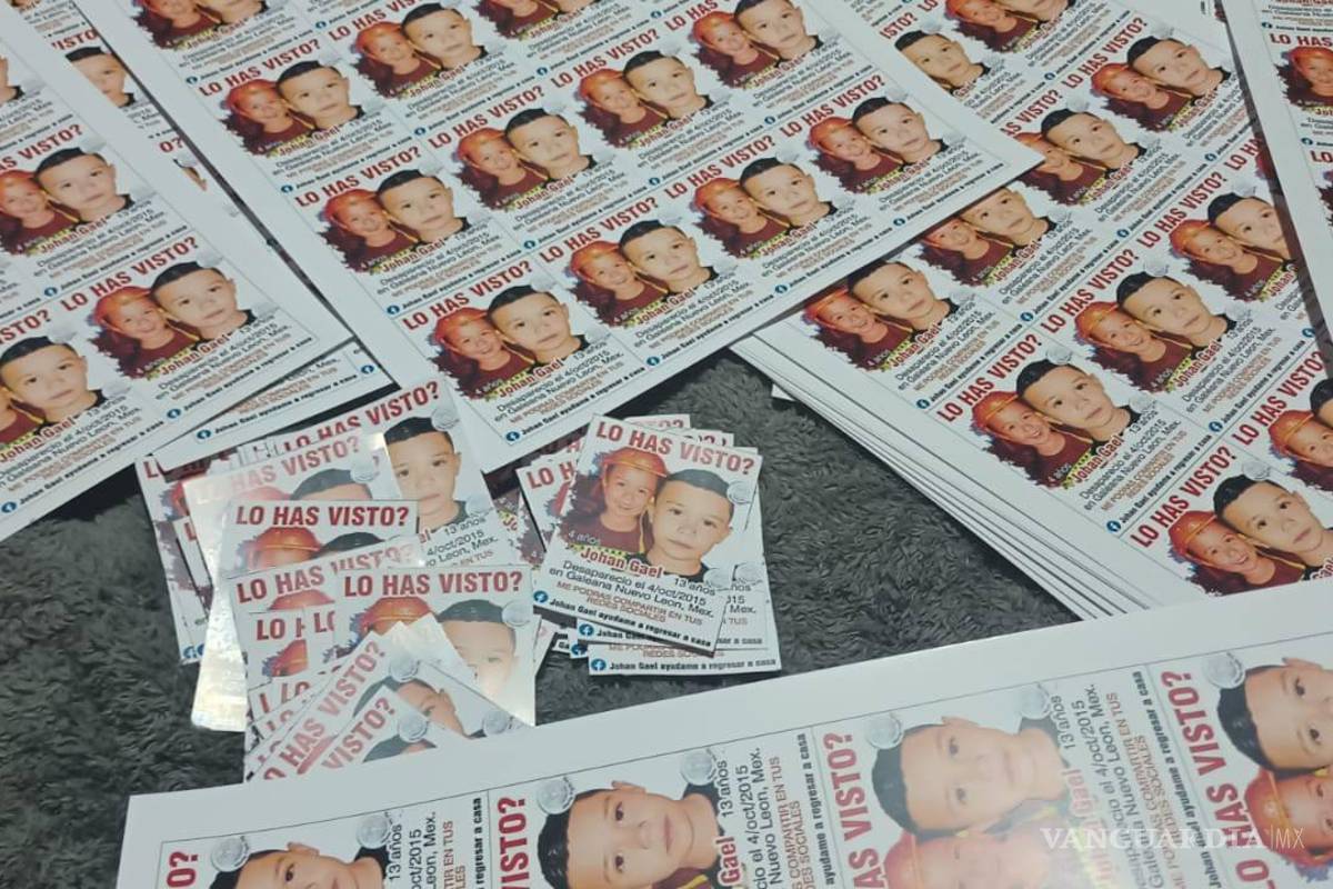 ‘No hemos dejado de buscarlo’, dice padre de Johan Gael, niño saltillense desaparecido hace 10 años