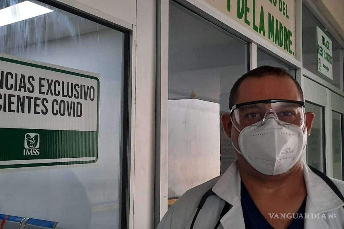 Médico que sobrevivió al COVID-19 en Monclova motiva a pacientes