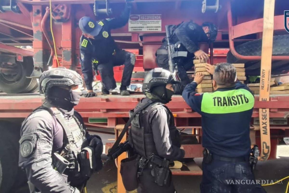 Almacenan en CDMX droga proveniente de Sudamérica