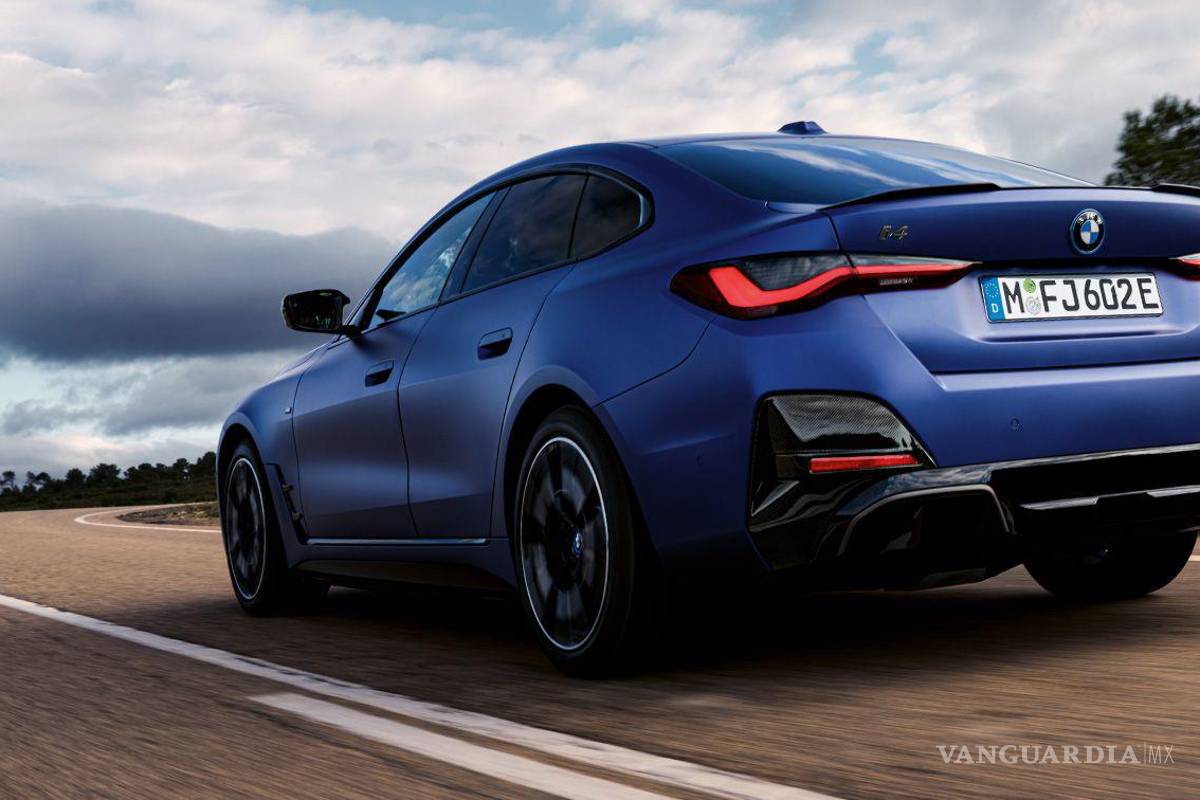 $!El BMW i4 M50 es el primer modelo M completamente eléctrico.