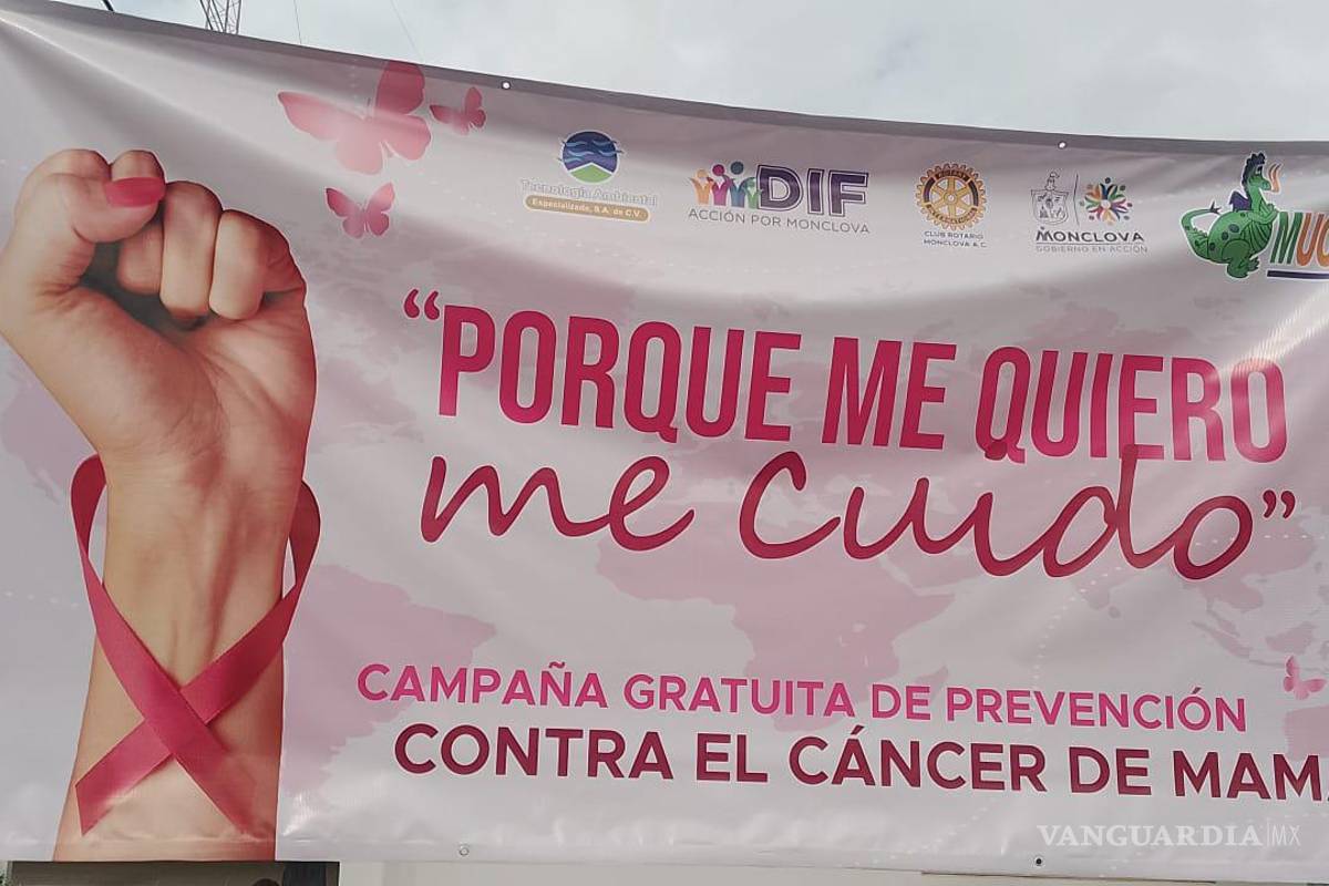 Monclova: Recomiendan en mujeres jóvenes el ultrasonido para detectar cáncer de mama