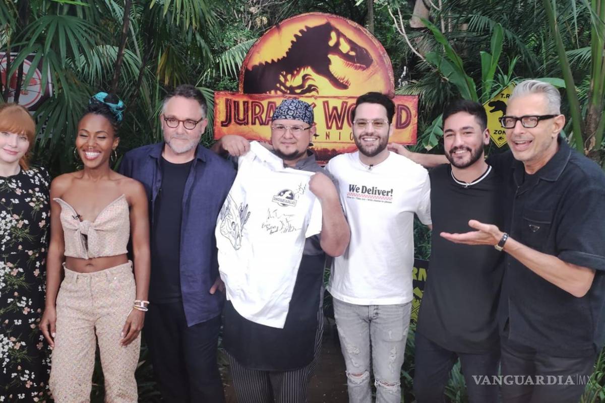 Saltillense lleva las dinoquesadillas al elenco de Jurassic World