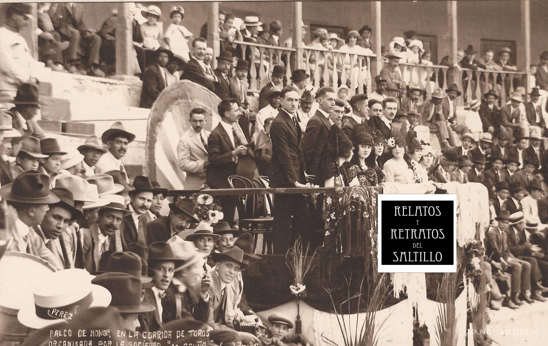 $!Las corridas de toros punto de encuentro de todos los estratos sociales en un mismo sitio. Corrida 1921.