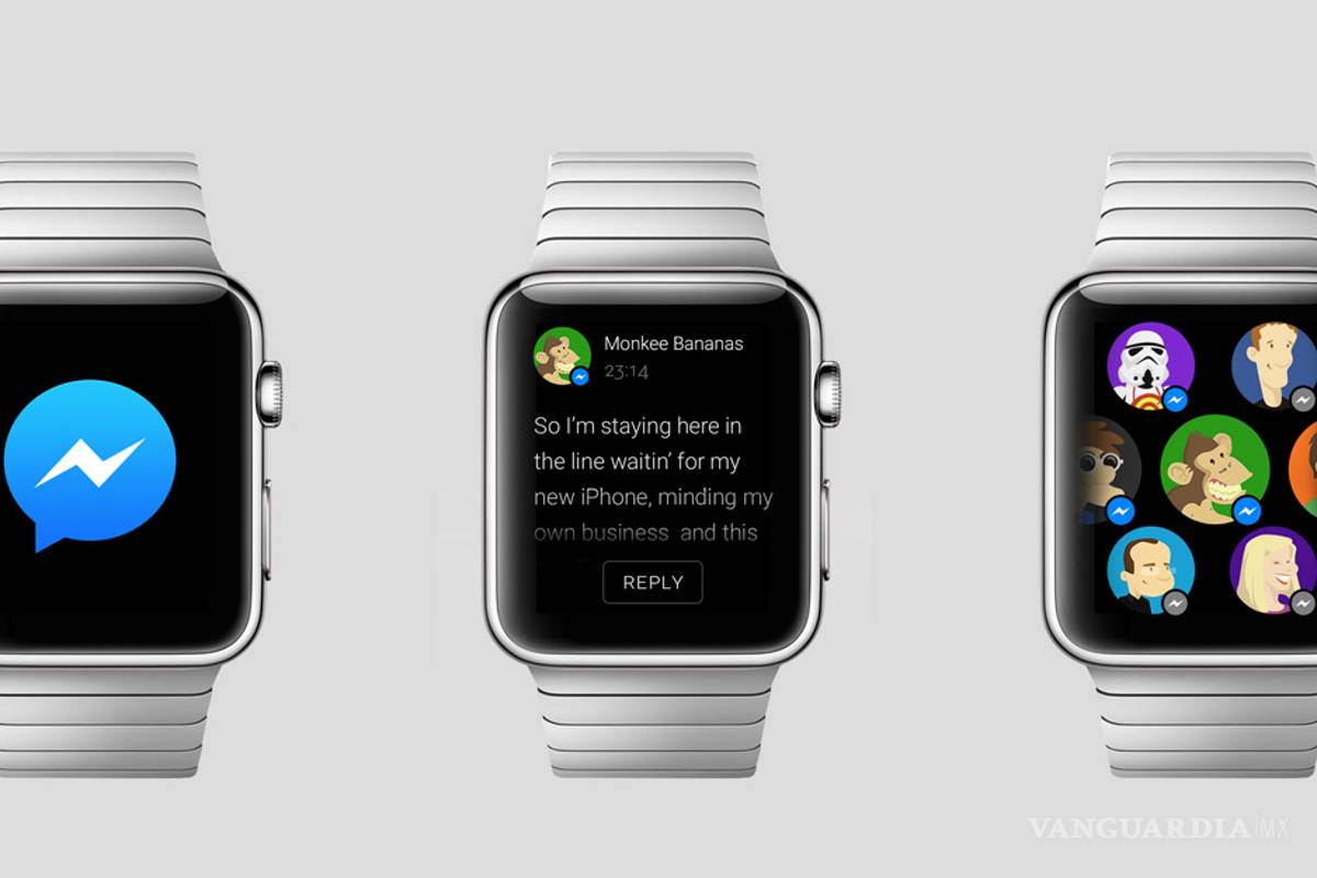 Ya se puede usar Facebook Messenger en Apple Watch