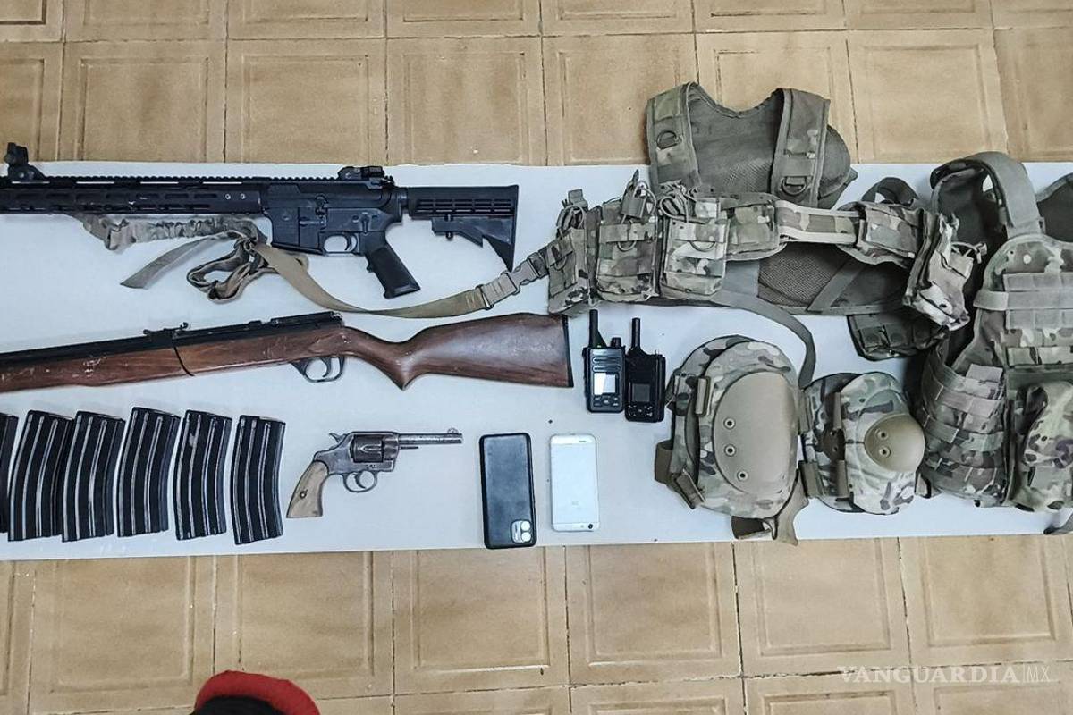 Caen dos generadores de violencia con armas de uso exclusivo, en NL