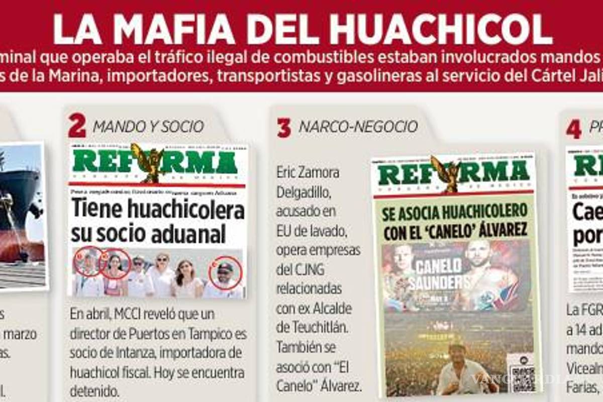 $!Opera para CJNG la red de huachicol fiscal de marinos y funcionarios
