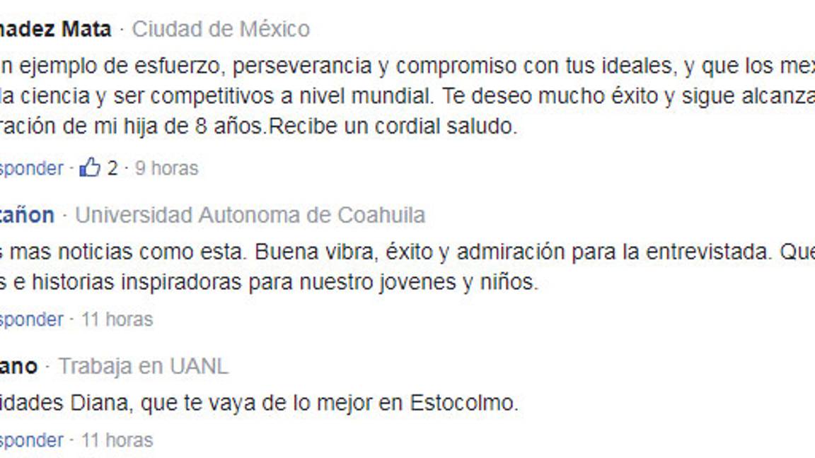 $!Despierta Diana orgullo y admiración en redes sociales