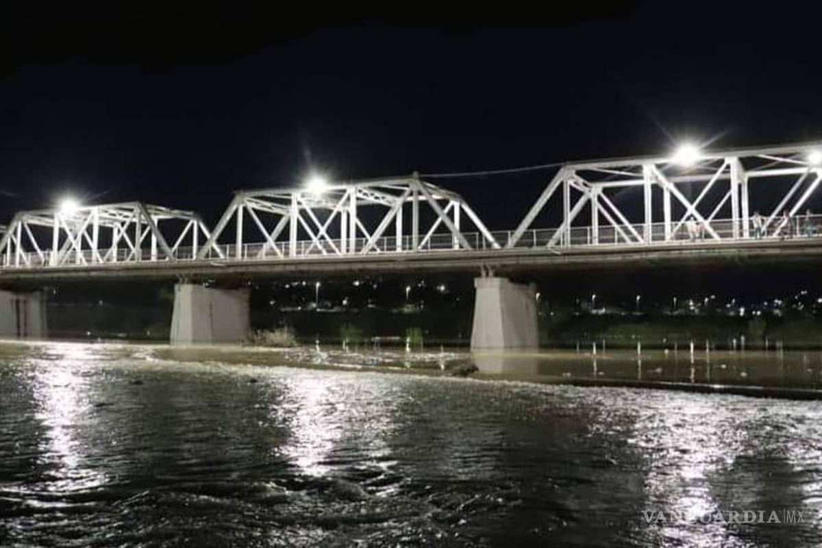 Agua del Río Nazas ‘llega’ a puentes y vados entre Torreón y Gómez Palacio