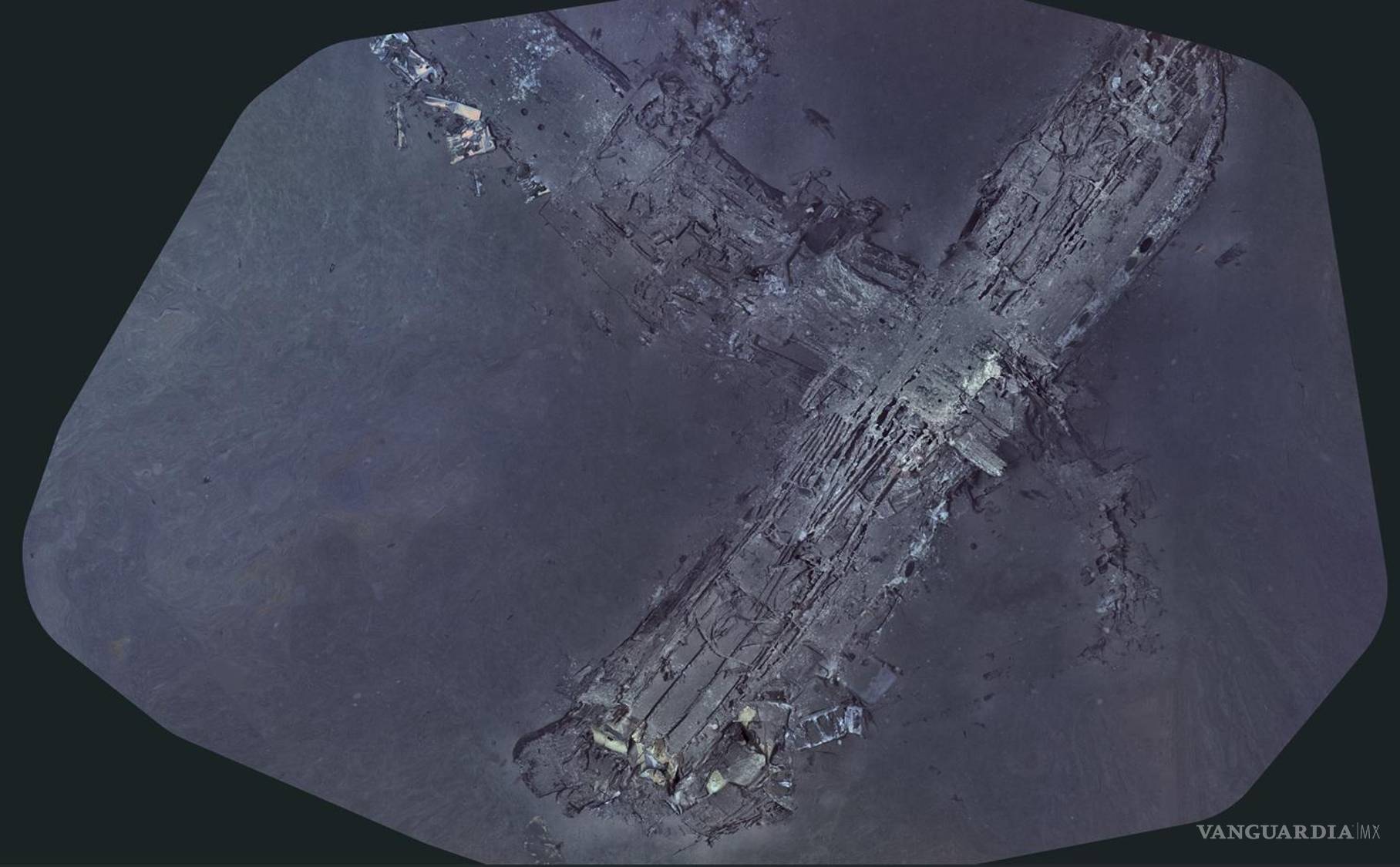 $!La sonda autónoma Miss Millie ubicó el fuselaje de aluminio a 8 km de Puerto Rico, tras realizar casi 30 pasadas con sonar en un área de 26 km².